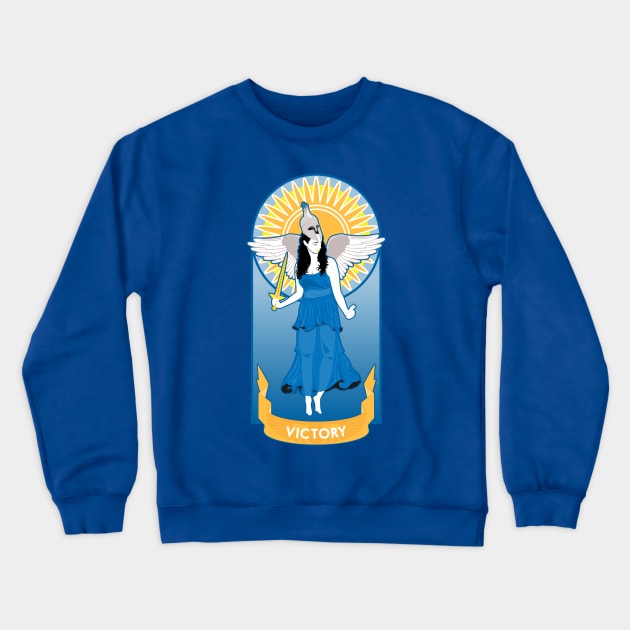 Winged Victory Crewneck Sweatshirt by Eldritch Tree